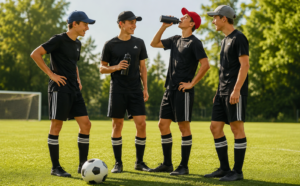 Boys’ Branded Dry-Fit Power Stretch Sports Shorts (Ages 12-15) – Multiple Colors Available شورت رياضي ماركة للأولاد قماش مرن ودراي فيت (العمر 12-15 سنة) – متوفر بألوان متعددة