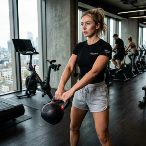 Women's Branded Gym and Running Shorts with Pockets – 4 Colors Available  شورت رياضي نسائي ماركة للجيم والجري مع جيوب – متوفر بـ 4 ألوان